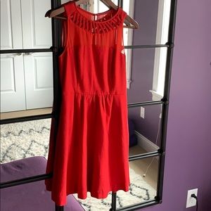 Maeve red dress